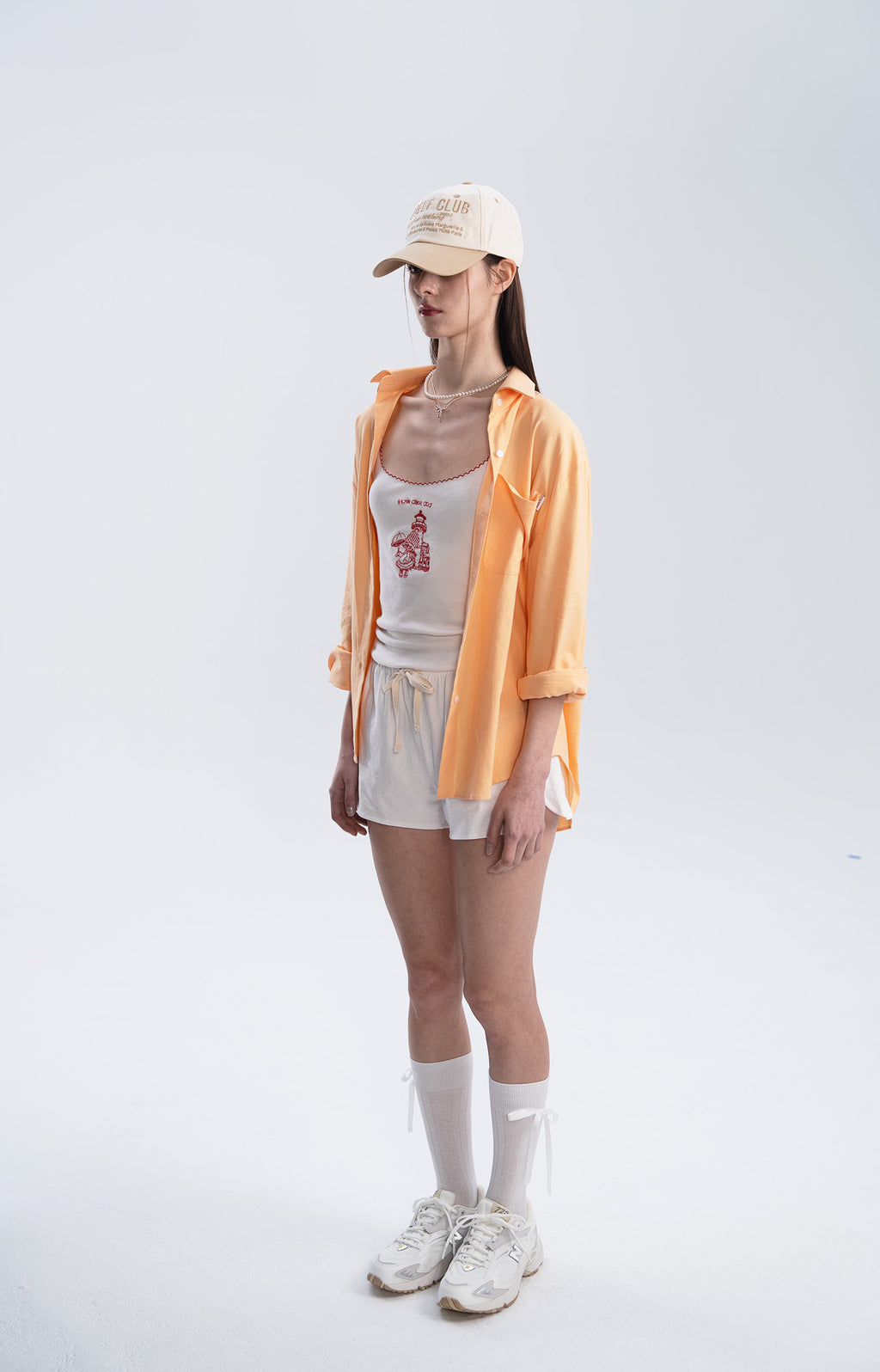 L'OEUF CLUB Slogan Ball Cap